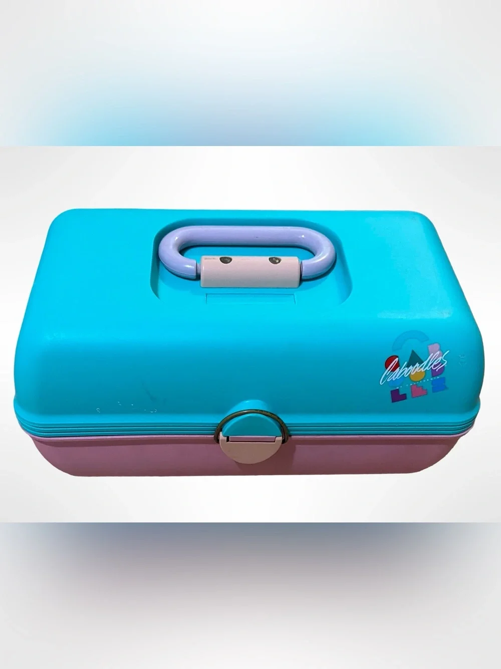 Vintage 80s Caboodles On-The-Go Girl Cosmetic Case